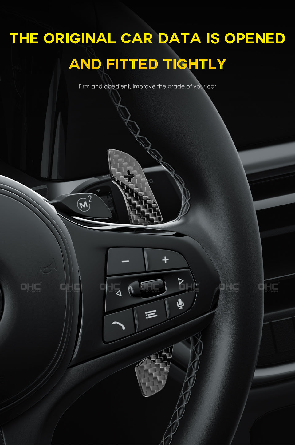 Carbon Fiber Magnetic Paddle Shifters For Volkswagen GTI Golf 7 Golf R MK7/7.5 VW GTI Scirocco