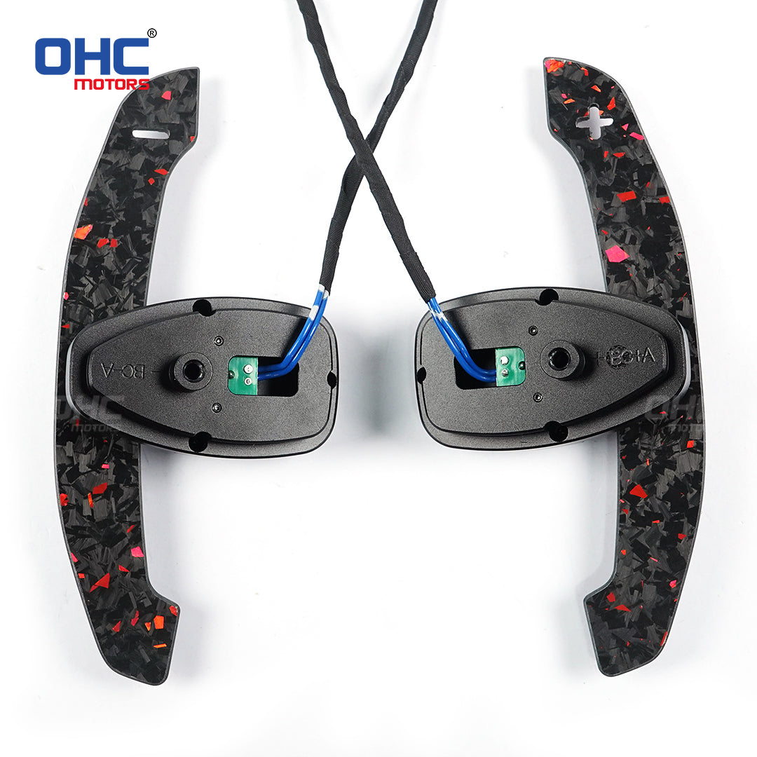 Carbon Fiber Magnetic Paddle Shifters For W204,S204 W212,V212,S212 X156 X253 W246 C117,X117 W218 Class:C E GLA GLK B CLA CLS