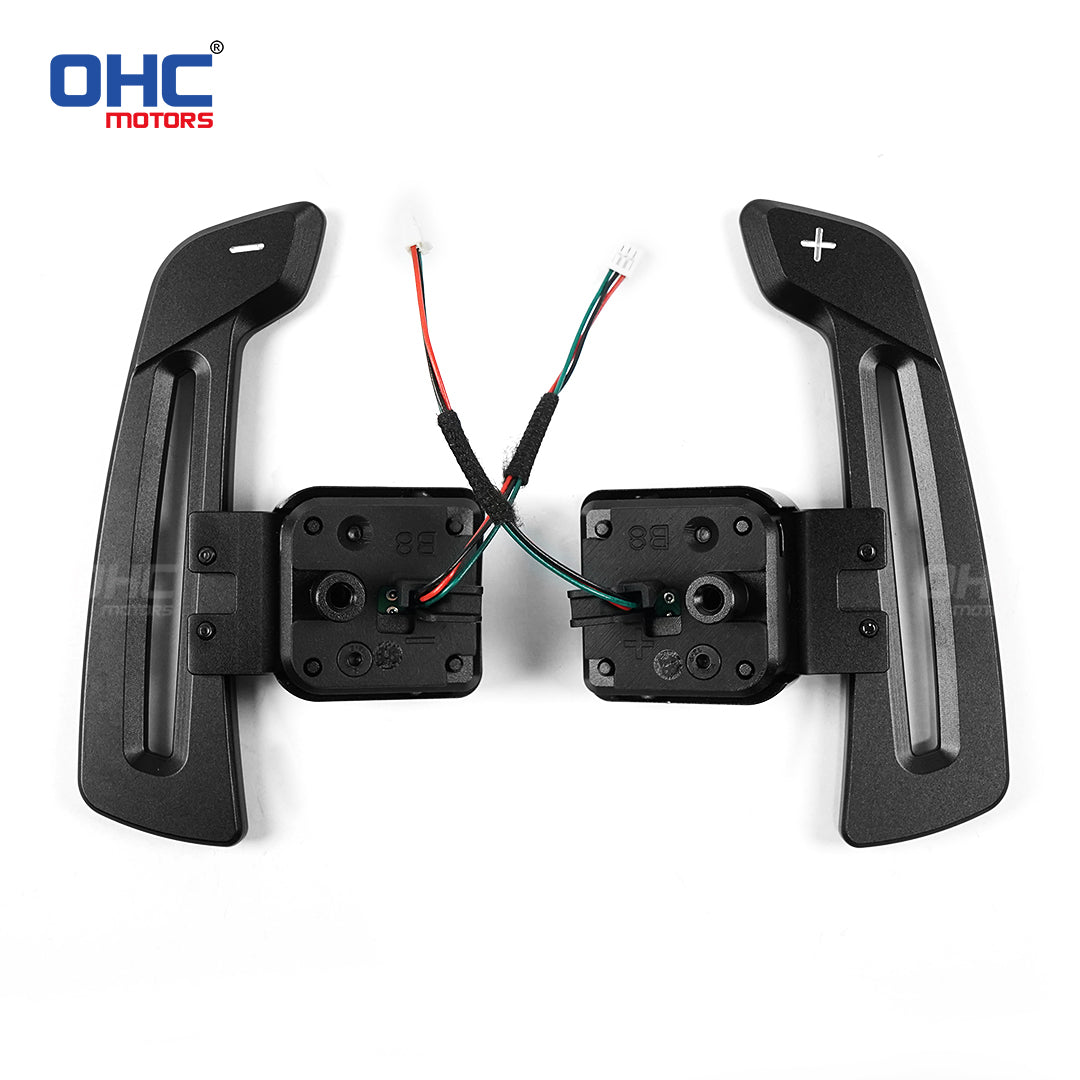 Carbon Fiber Magnetic Paddle Shifters For Audi A1 A2 A3 A4 A5 A8 Q2 Q3 Q4 Q5 Q7 Q8 S1 S2 S3 S4 S5 SQ5 SQ7 SQ8 RS1 RS2 RS3 RS4 RS5 RSQ5