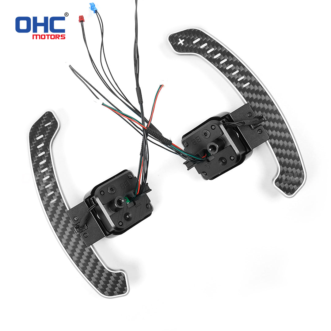 Magnetic LED Carbon Fiber Paddle Shifters For Seat Leon Cupra Formentor Leon ST