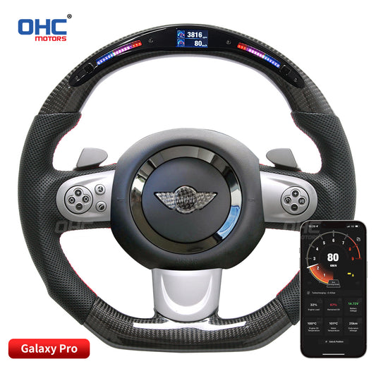 OHC Motors Led Light Up Steering Wheel for Mini