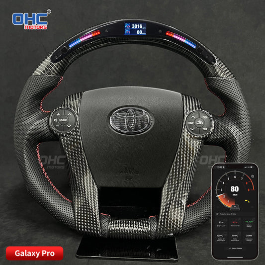 OHC Motors Led Light Up Steering Wheel  for Toyota Prius