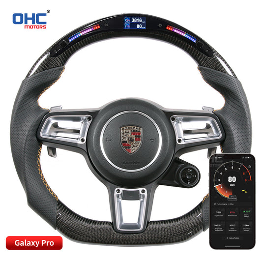 OHC Motors Led Light Up Steering Wheel  for Porsche