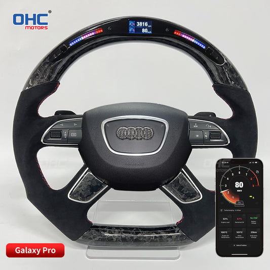 OHC Motors Led Light Up Steering Wheel for Audi A6 A8