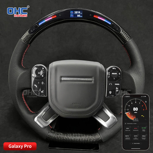 OHC Motors Led Light Up Steering Wheel for Land Rover