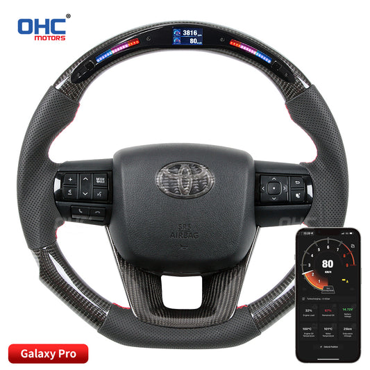 OHC Motors Led Light Up Steering Wheel  for Toyota Hilux Revo
