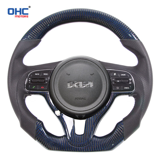 OHC Motors Carbon Fiber Steering Wheel for Kia