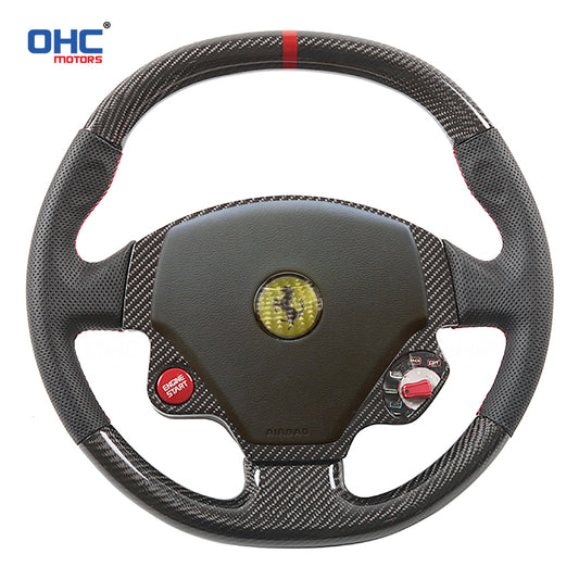 OHC Motors Carbon Fiber Steering Wheel for Ferrari