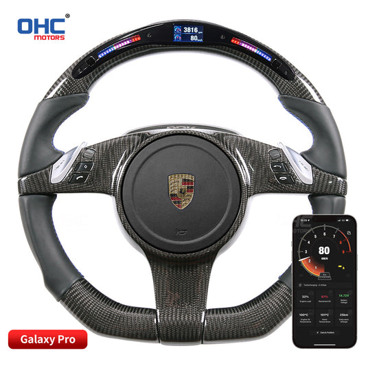 OHC Motors Led Light Up Steering Wheel  for Porsche
