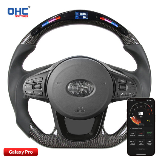OHC Motors Led Light Up Steering Wheel  for Toyota Supra