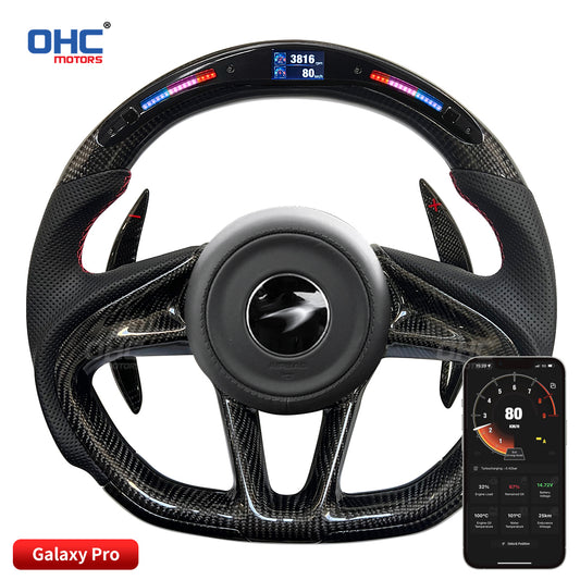 OHC Motors Led Light Up Steering Wheel for McLaren 720S