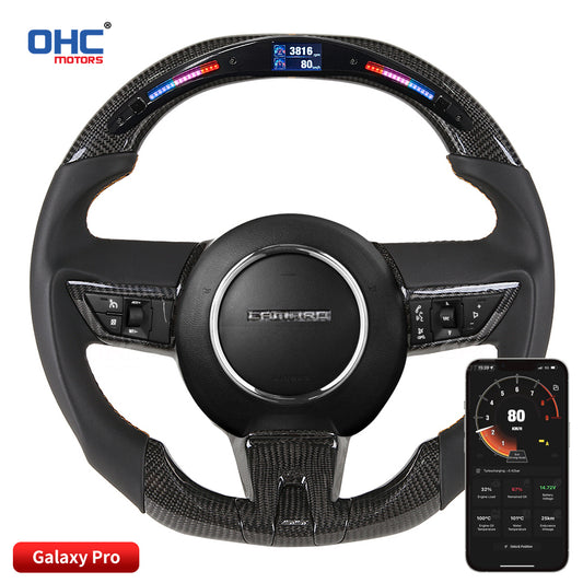 OHC Motors LED Light Up Steering Wheel for Chevrolet Camaro