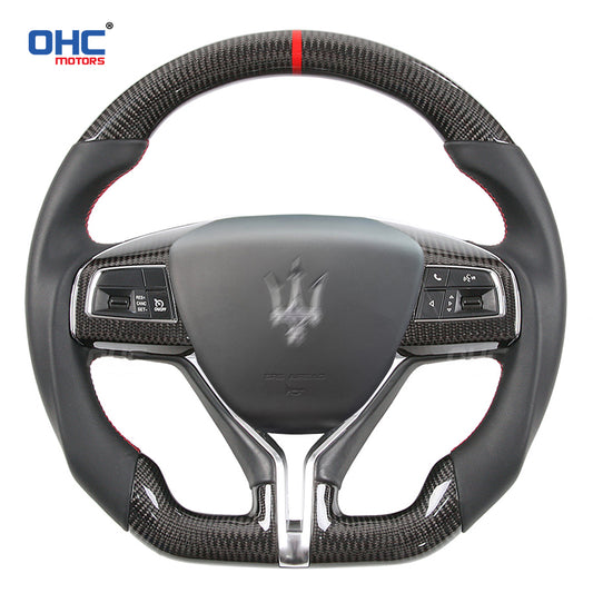 OHC Motors Carbon Fiber Steering Wheel for Maserati