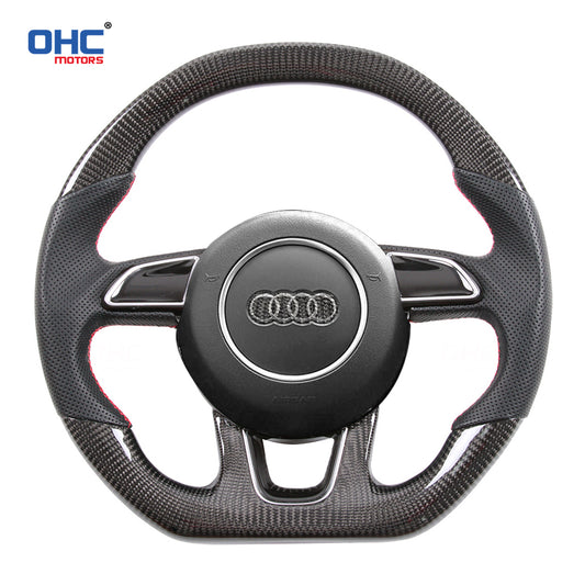 OHC Motors Carbon Fiber Steering Wheel for Audi ESQ5