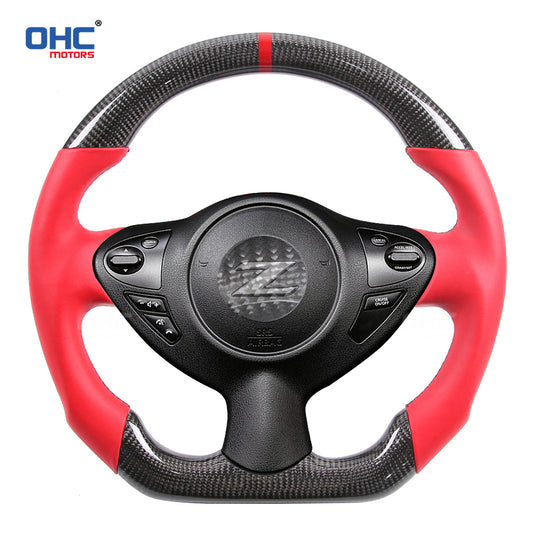 OHC Motors Carbon Fiber Steering Wheel for Nissan 370Z