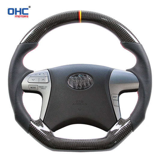 OHC Motors Carbon Fiber Steering Wheel for Toyota Camry