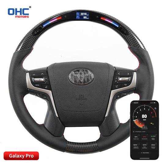 OHC Motors Led Light Up Steering Wheel  for Toyota Landcruiser