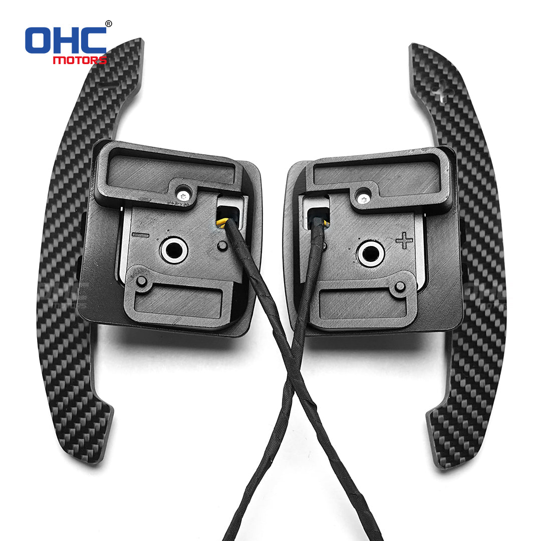 Magnetic Carbon Fiber Paddle Shifters ForBMW E90 M3 E92 M3 E93 M3 X5M X6M E70 E71 Steering Wheel Shift Paddle