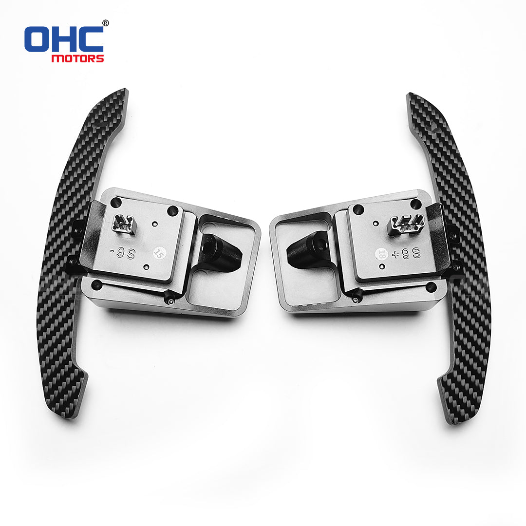 Magnetic Carbon Fiber Paddle Shifters For Mercedes-Benz Smart 451/453