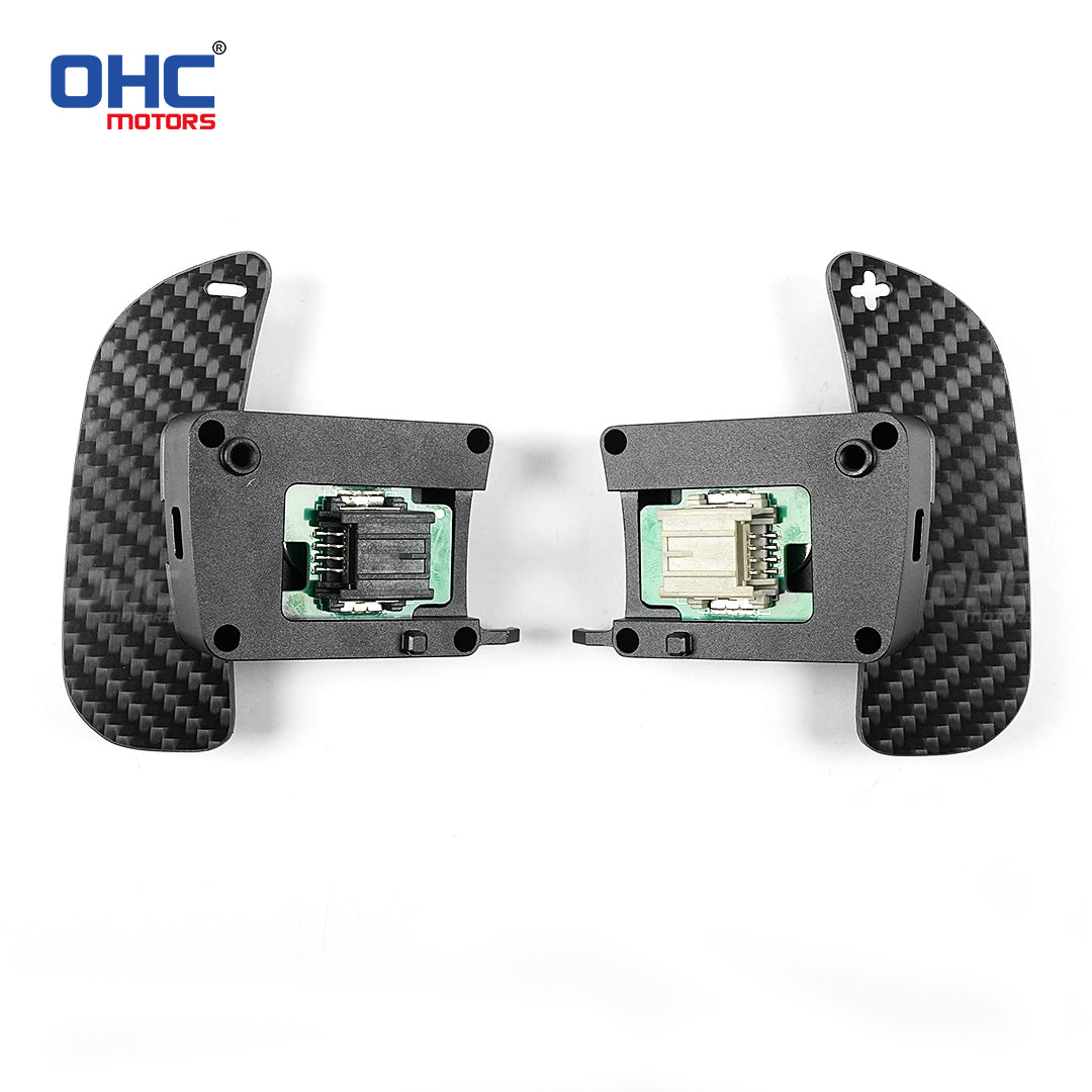 Magnetic  Carbon Fiber Paddle Shifters For Mustang 2015-2023