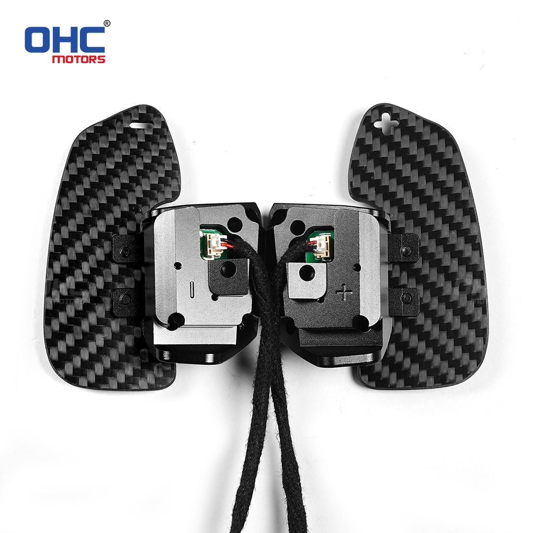 Magnetic Carbon Fiber Paddle Shifters For Volkswagen Golf 5 Golf 6 MK5 MK6 GTI CC