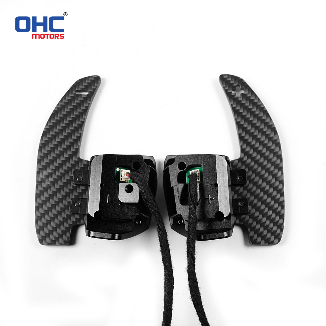 Magnetic Carbon Fiber Paddle Shifters For Volkswagen Golf 5 Golf 6 MK5 MK6 GTI CC