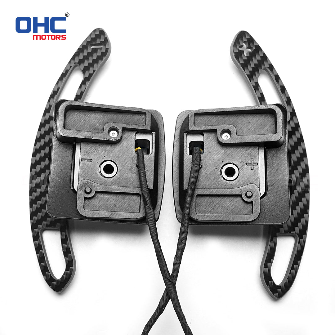 Magnetic Carbon Fiber Paddle Shifters ForBMW E90 M3 E92 M3 E93 M3 X5M X6M E70 E71 Steering Wheel Shift Paddle