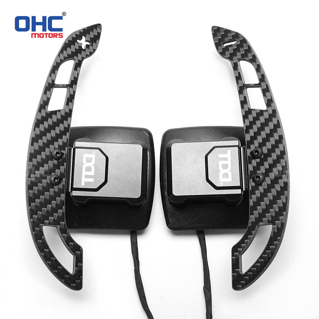 Magnetic Carbon Fiber Paddle Shifters ForBMW E90 M3 E92 M3 E93 M3 X5M X6M E70 E71 Steering Wheel Shift Paddle