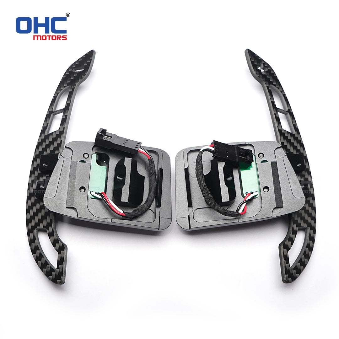 Magnetic Carbon Fiber Paddle Shifters For Jaguar XFL Jaguar 2019 XF Sportbrake Jaguar F-PACE Land Rover Range Rover Sport Discover sports Range Rover Star Pulse