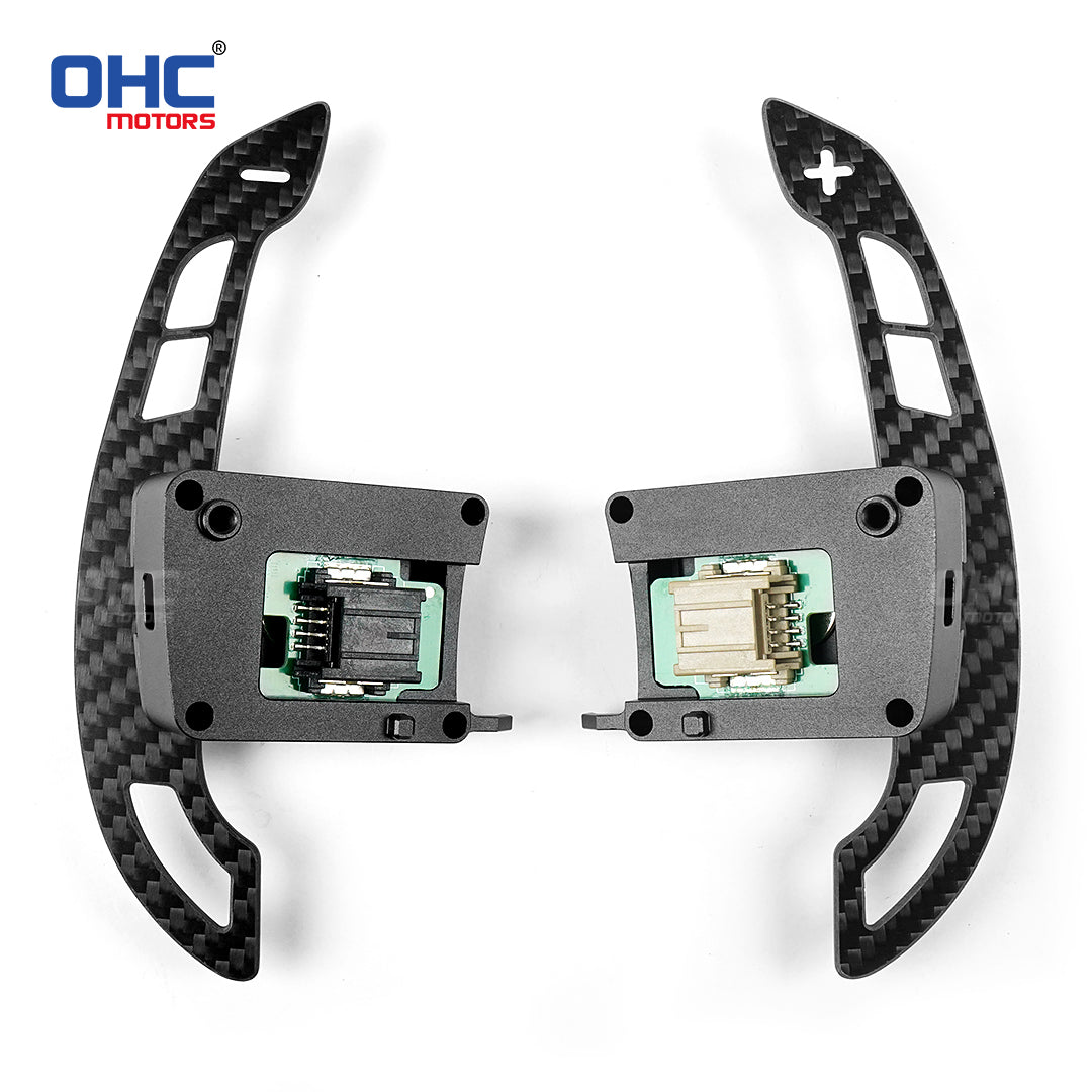 Magnetic  Carbon Fiber Paddle Shifters For Mustang 2015-2023