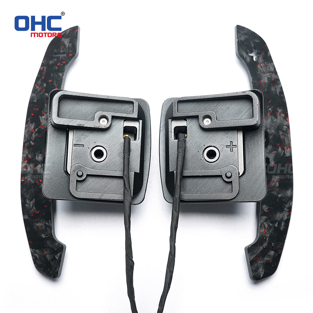 Magnetic Carbon Fiber Paddle Shifters ForBMW E90 M3 E92 M3 E93 M3 X5M X6M E70 E71 Steering Wheel Shift Paddle
