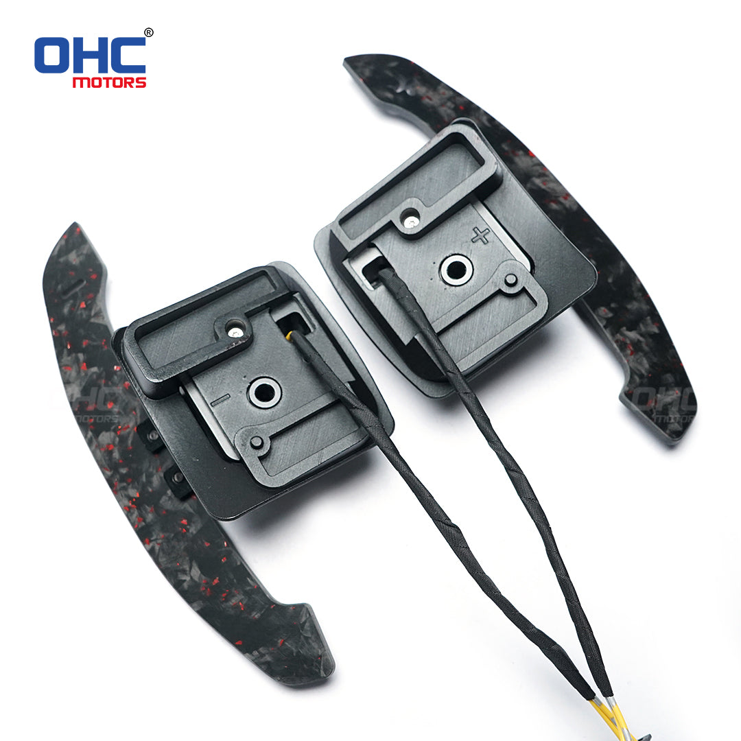 Magnetic Carbon Fiber Paddle Shifters ForBMW E90 M3 E92 M3 E93 M3 X5M X6M E70 E71 Steering Wheel Shift Paddle