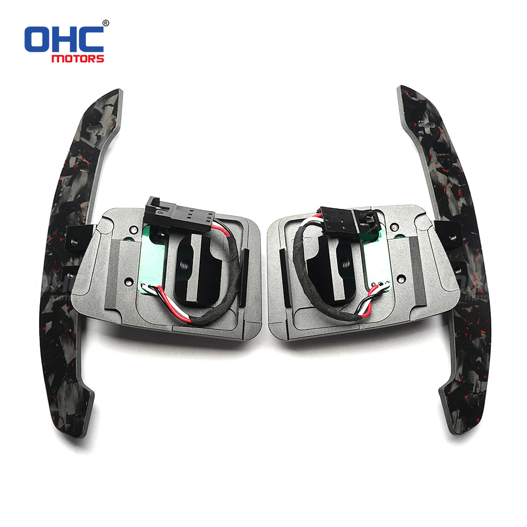 Magnetic Carbon Fiber Paddle Shifters For Jaguar XFL Jaguar 2019 XF Sportbrake Jaguar F-PACE Land Rover Range Rover Sport Discover sports Range Rover Star Pulse