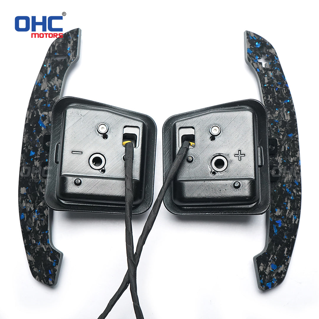 Magnetic Carbon Fiber Paddle Shifters ForBMW E90 M3 E92 M3 E93 M3 X5M X6M E70 E71 Steering Wheel Shift Paddle
