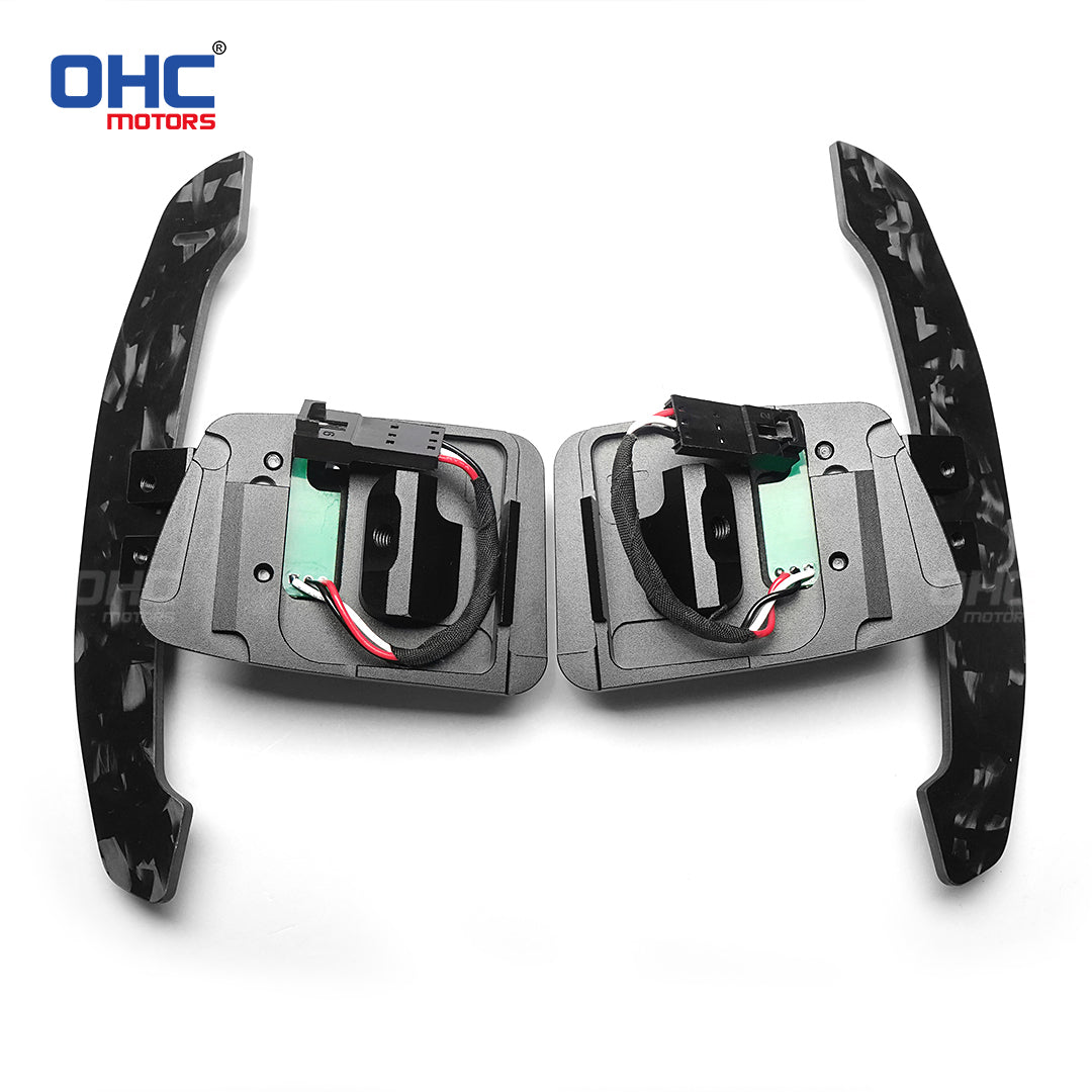 Magnetic Carbon Fiber Paddle Shifters For Jaguar XFL Jaguar 2019 XF Sportbrake Jaguar F-PACE Land Rover Range Rover Sport Discover sports Range Rover Star Pulse