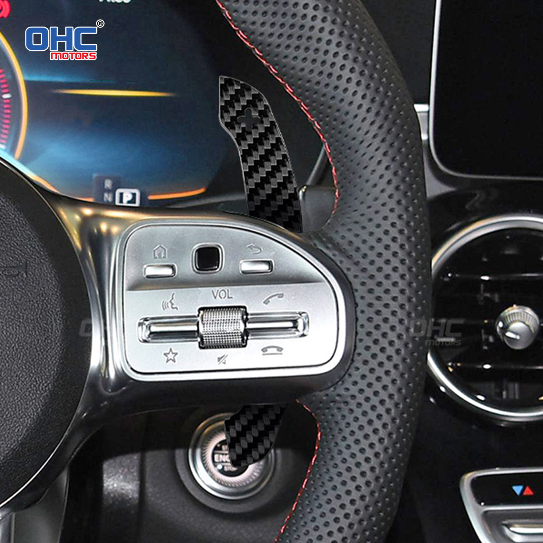 Carbon Fiber Magnetic Paddle Shifters For Mercedes Benz AMG 2019+