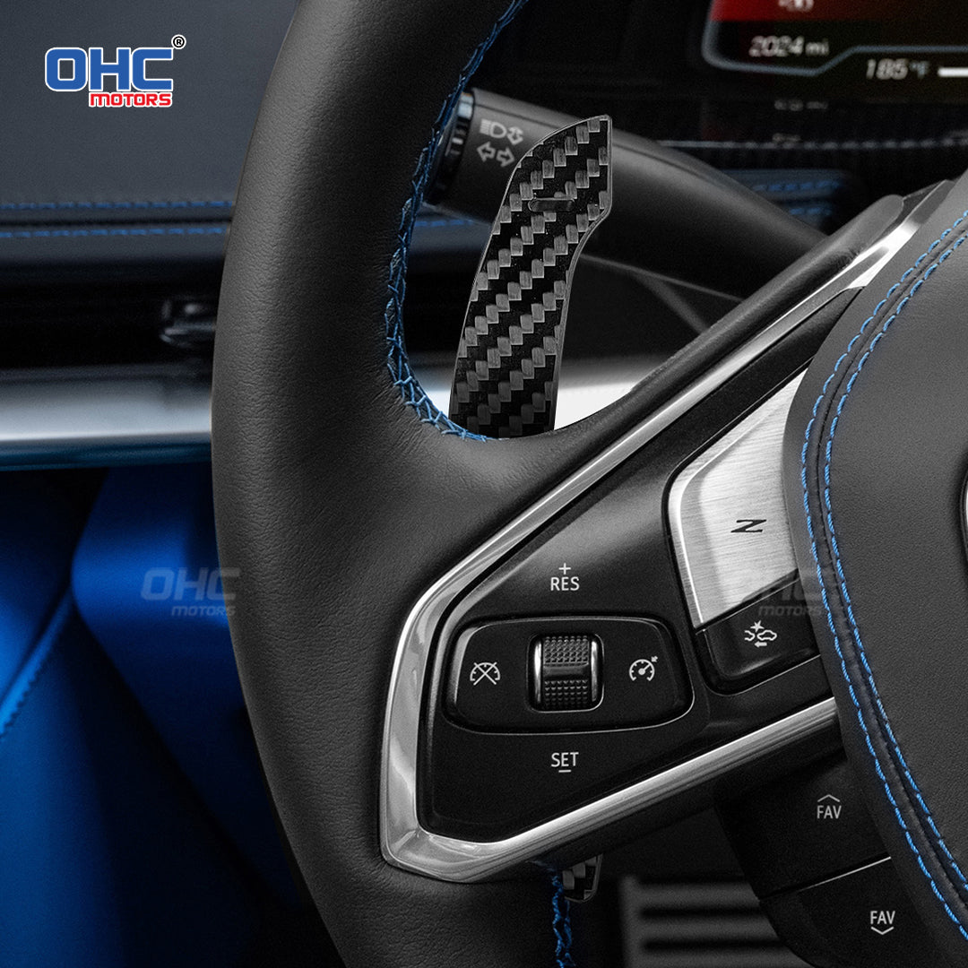 Carbon Fiber Magnetic Paddle Shifters For Chevrolet C8 Corvette