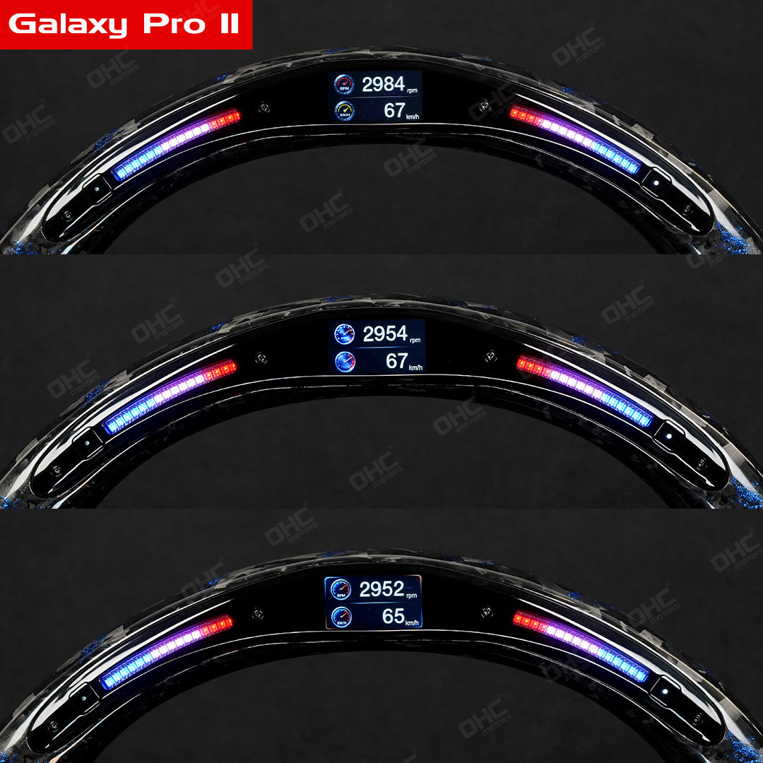 Galaxy Pro II LED Display Steering Wheel Kit Suitable For All Models After 2000 Intelligent Driving Data Display LED Steering