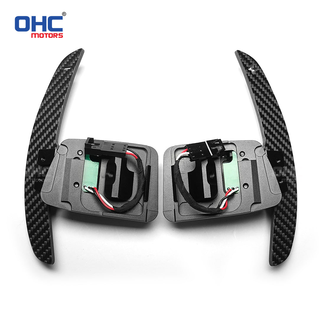 Magnetic Carbon Fiber Paddle Shifters For Jaguar XFL Jaguar 2019 XF Sportbrake Jaguar F-PACE Land Rover Range Rover Sport Discover sports Range Rover Star Pulse