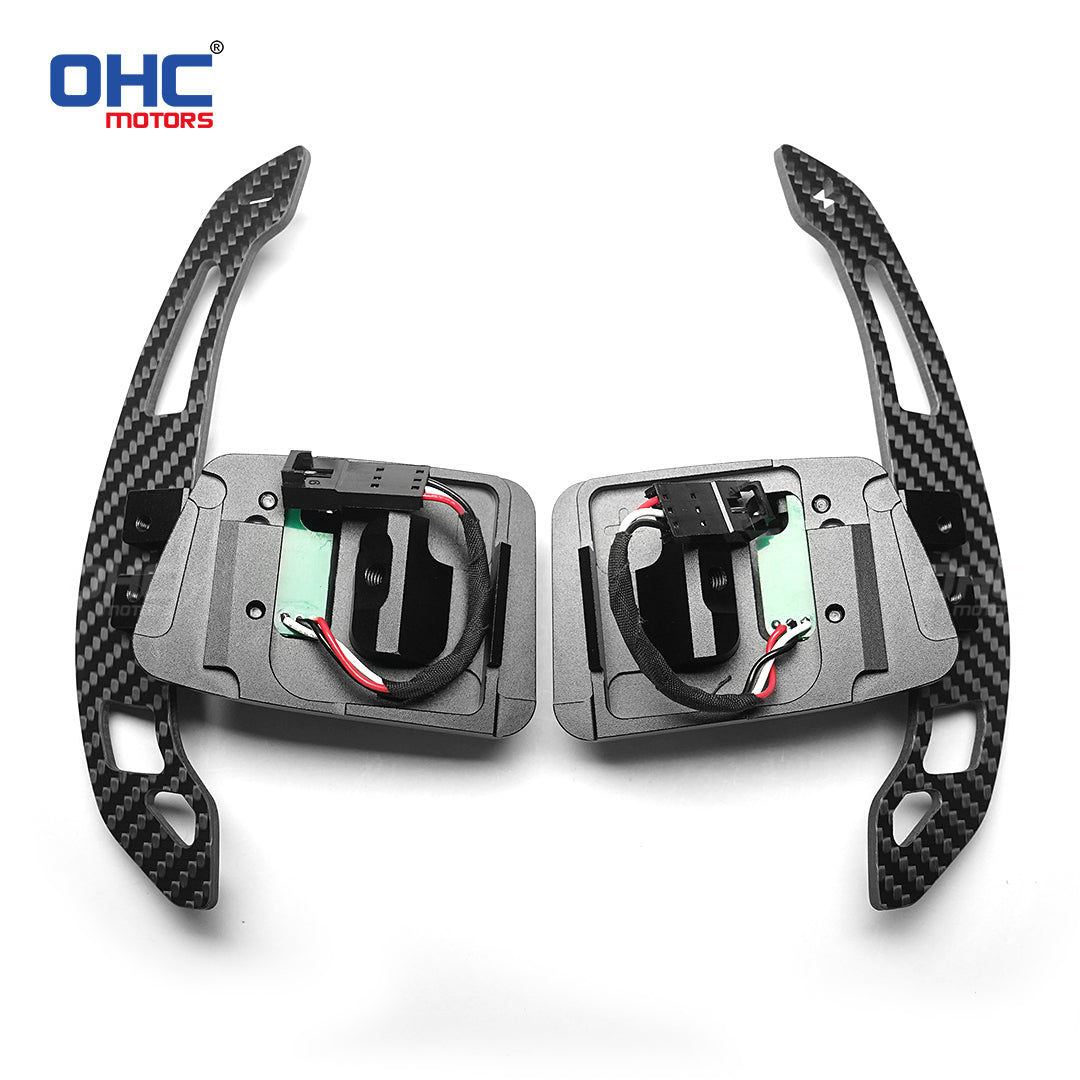 Magnetic Carbon Fiber Paddle Shifters For Jaguar XFL Jaguar 2019 XF Sportbrake Jaguar F-PACE Land Rover Range Rover Sport Discover sports Range Rover Star Pulse