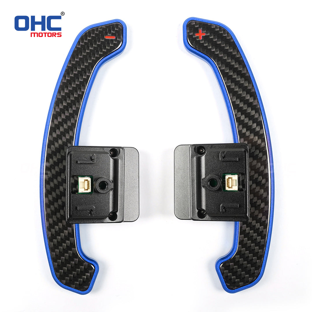 Magnetic Carbon Fiber Paddle Shifters For BMW G60 Standard Wheelbase 2023- Touring G61 2024- G68 Long Wheelbase 2024- G45 G48