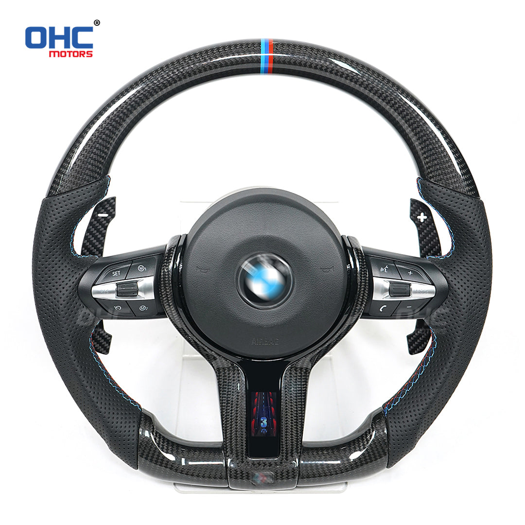 Carbon Fiber Magnetic Paddle Shifters For BMW F10 F06 F07 F11 F18 F12 F13 F01 F02 F30 F31 F32 F33 F34 2 3 4 5 6 7 Series G20 G30 G32 G38 G12 G01 G80 F90 F92 30 X3: G01 X4: G02 X5: G05 X6: G06 X7 G07 F20 F30 F32 F34 F36 F80 I8