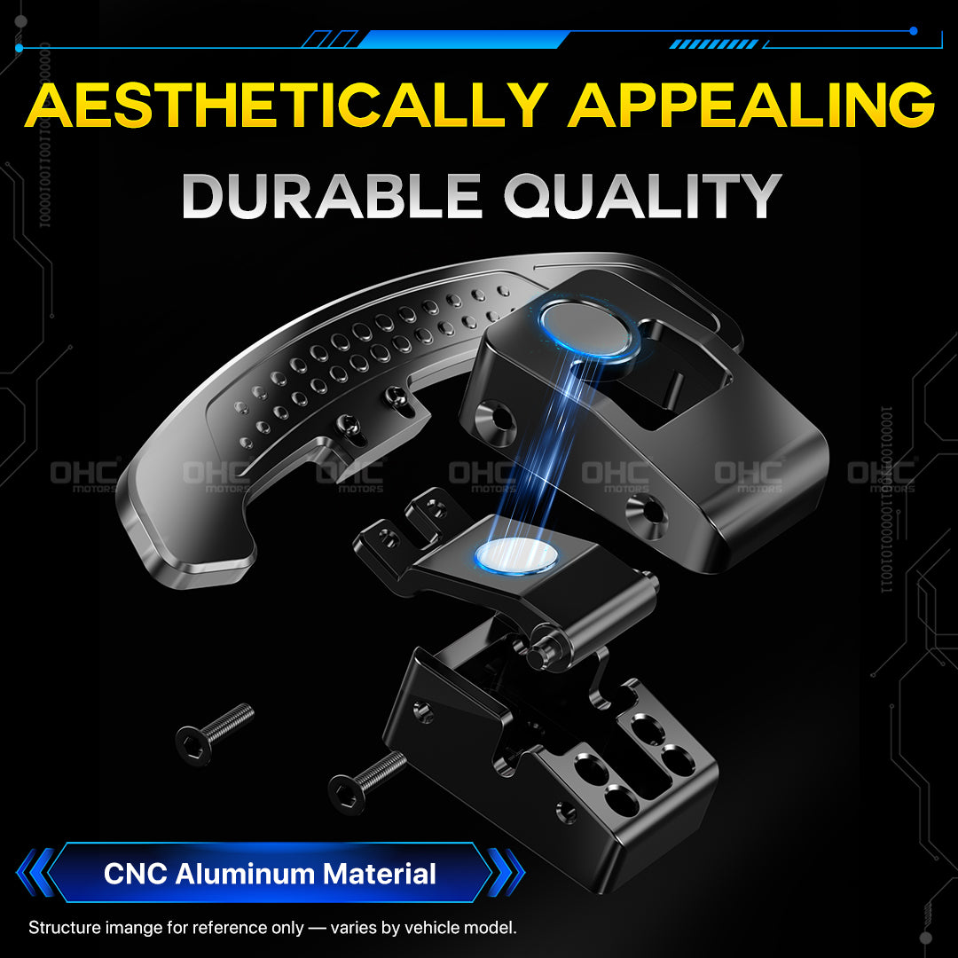 For BMW F20 F21 F52 F40 F22 F23 F45 F46 G42 LED Magnetic Paddle Shifters Mobile Phone Connection APP Control