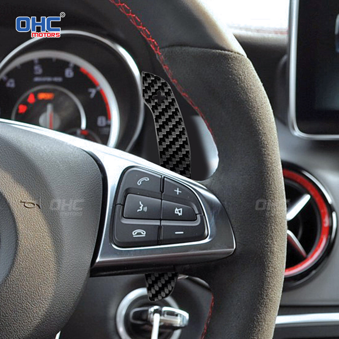 Carbon Fiber Magnetic Paddle Shifters For Mercedes Benz AMG 2016+