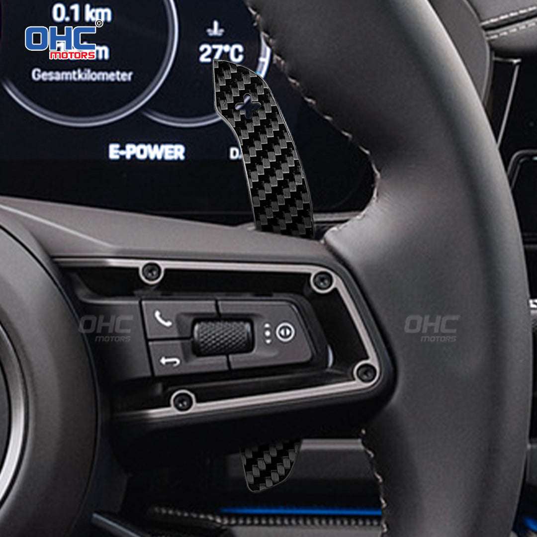 Carbon Fiber Magnetic Paddle Shifters For Porsche Cayenne Cayman Panamera 911 918 718