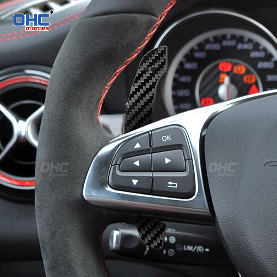 Carbon Fiber Magnetic Paddle Shifters For Mercedes Benz AMG 2016+