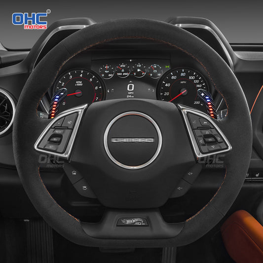 LED Magnetic Carbon Fiber Paddle Shifters For Corvette C7 Stingray ZR1 Z06 2014-2019