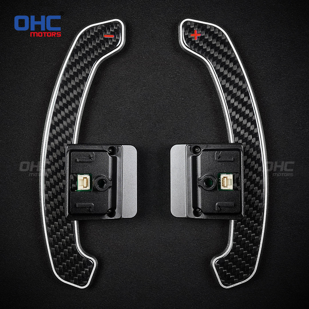 Magnetic Carbon Fiber Paddle Shifters For BMW G60 Standard Wheelbase 2023- Touring G61 2024- G68 Long Wheelbase 2024- G45 G48