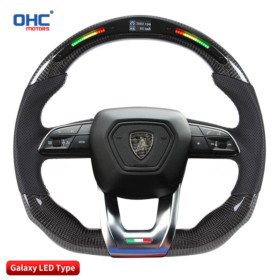 OHC Motors Led Light Up Steering Wheel for Lamborghini Urus 2018-2021