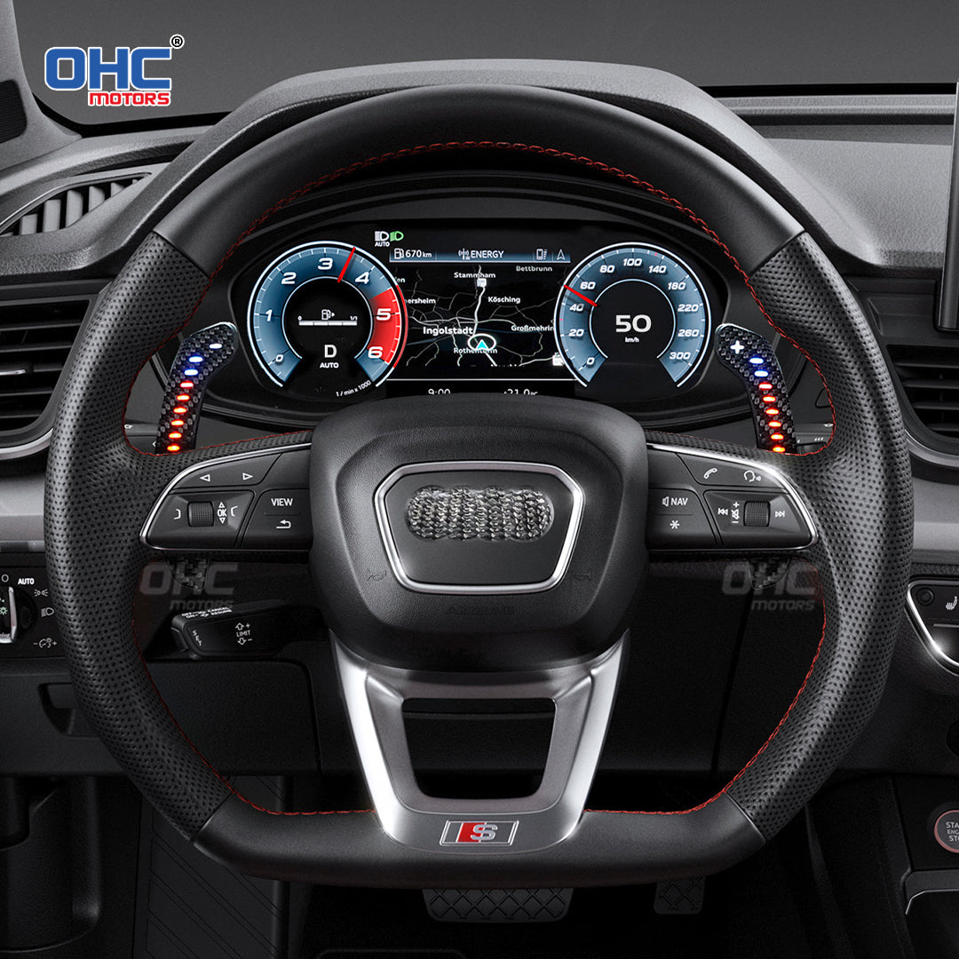 Magnetic LED Paddle Shifters for Audi A3 Q5 A4 SQ5 SQ7 A5 SQ8 S3 S5 SQ8